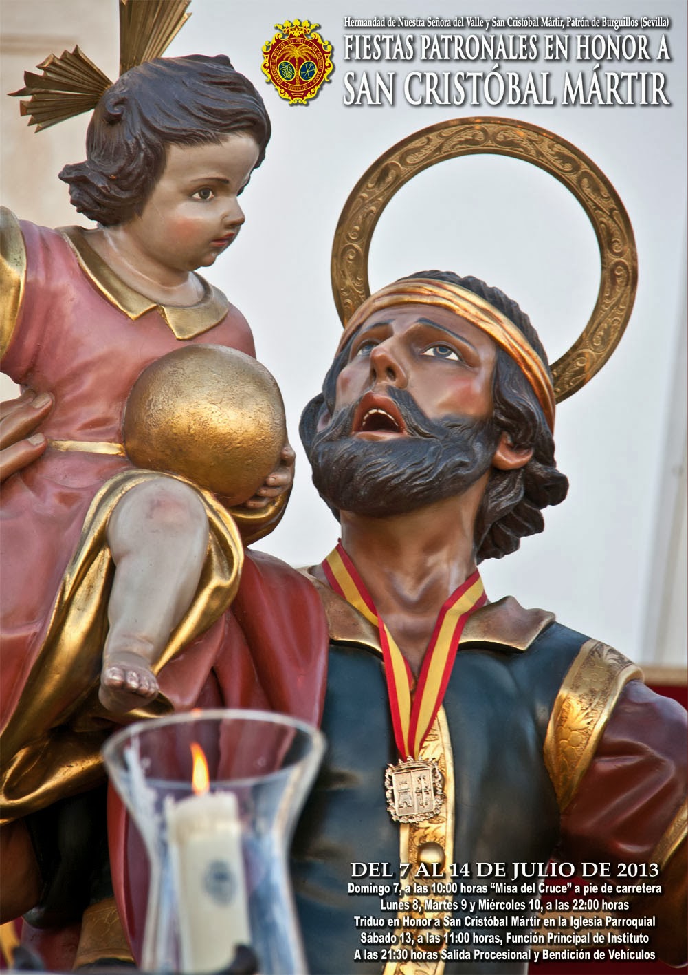 Fiestas patronales en honor a San Cristóbal  